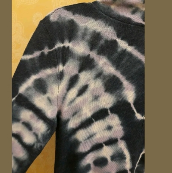 *SOLD* Free People Turtleneck Tie Dye Knit Top - Picture 3 of 8